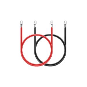 Cables 8AWG de 30cm con anillo M8